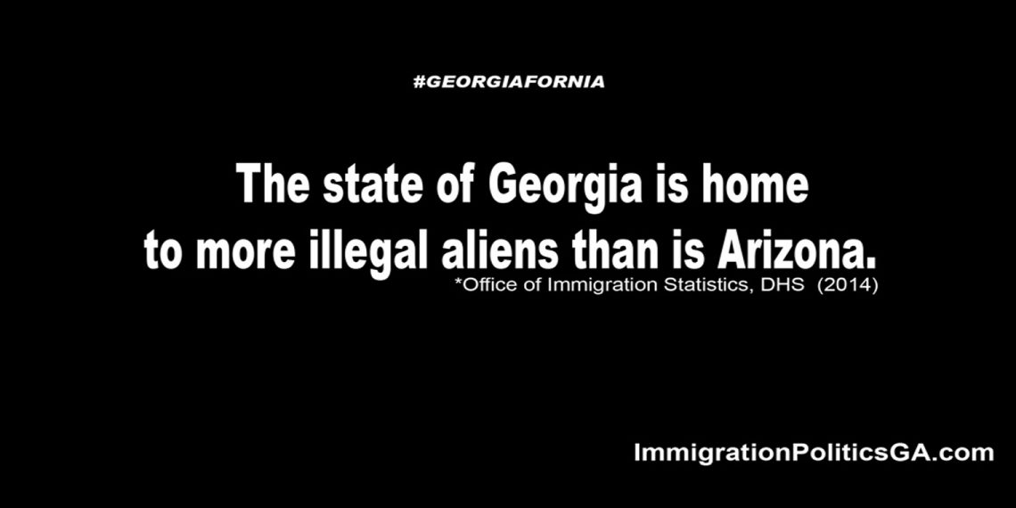 Ga home to more illegals