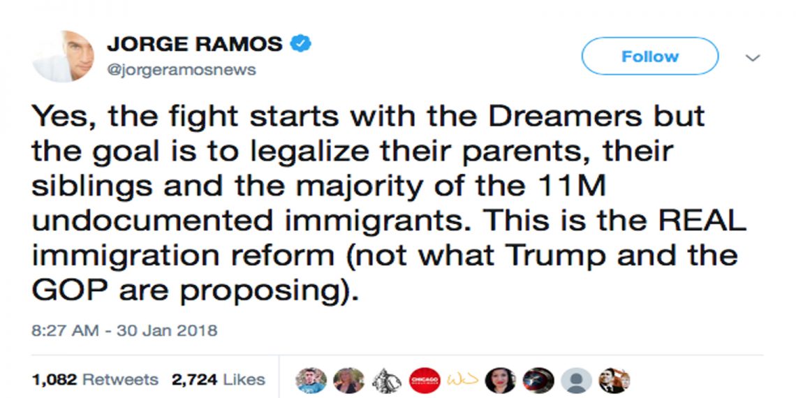 Ramos  it states with the dreamers