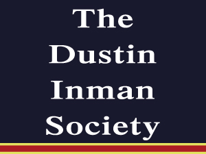 The Dustin Inman Society Logo
