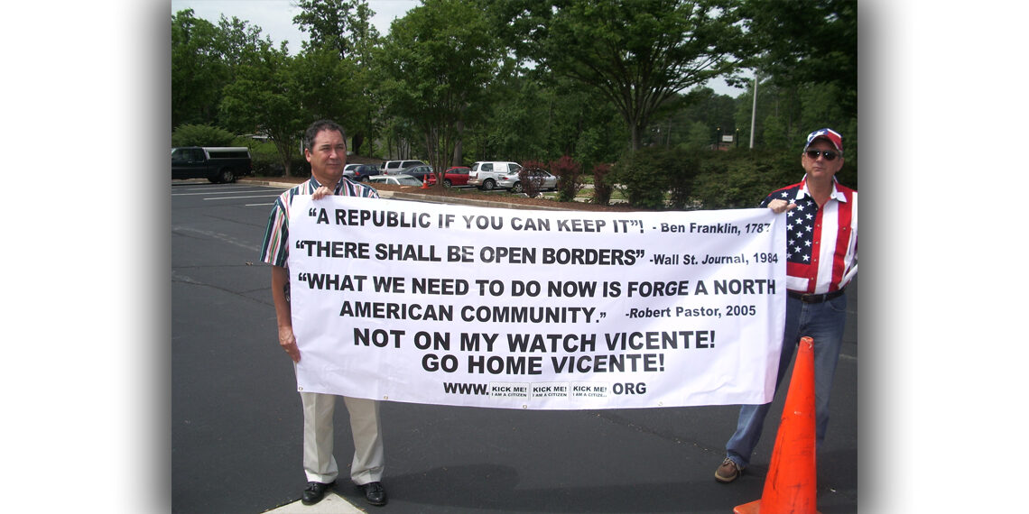 KSU protest open borders